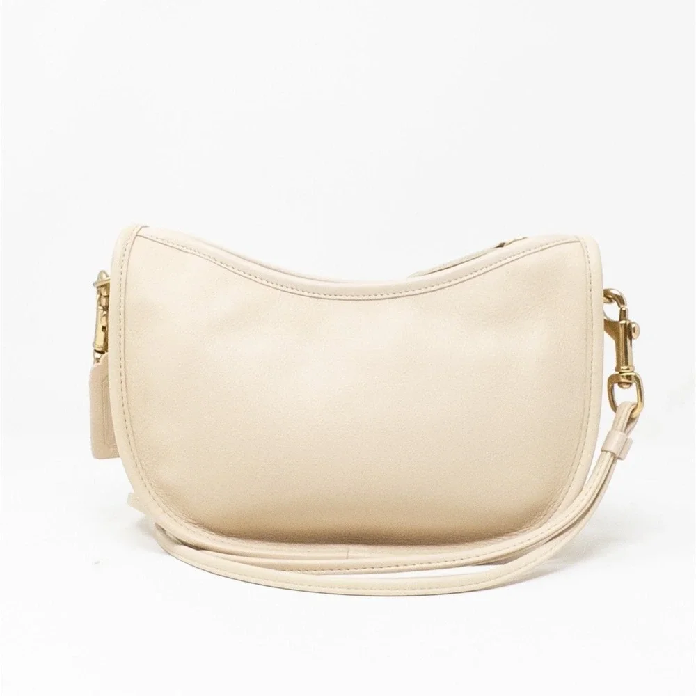 Vintage‎ Coach Bone Leather Swinger Bag 4080 Crossbody Shoulder Bag 90s Archival - Picture 3 of 12